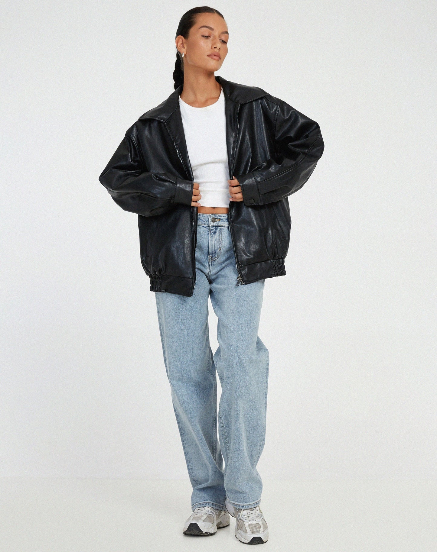 Oversized Leren Jas
