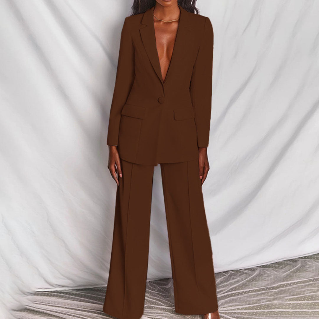 Imperial Chic Blazer En Broek Set