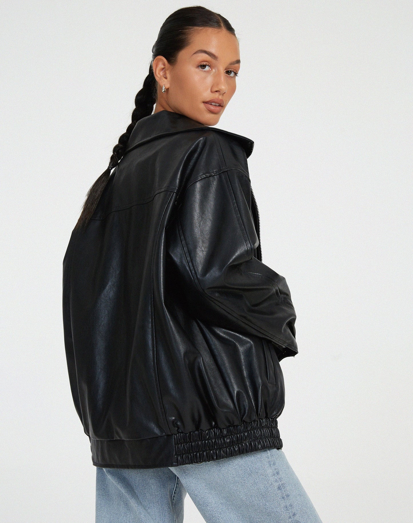 Oversized Leren Jas