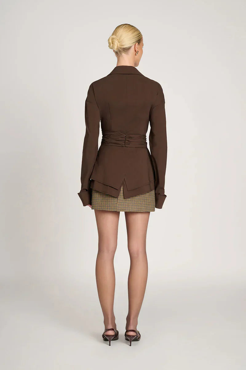 Blouse Met Dubbele Taille