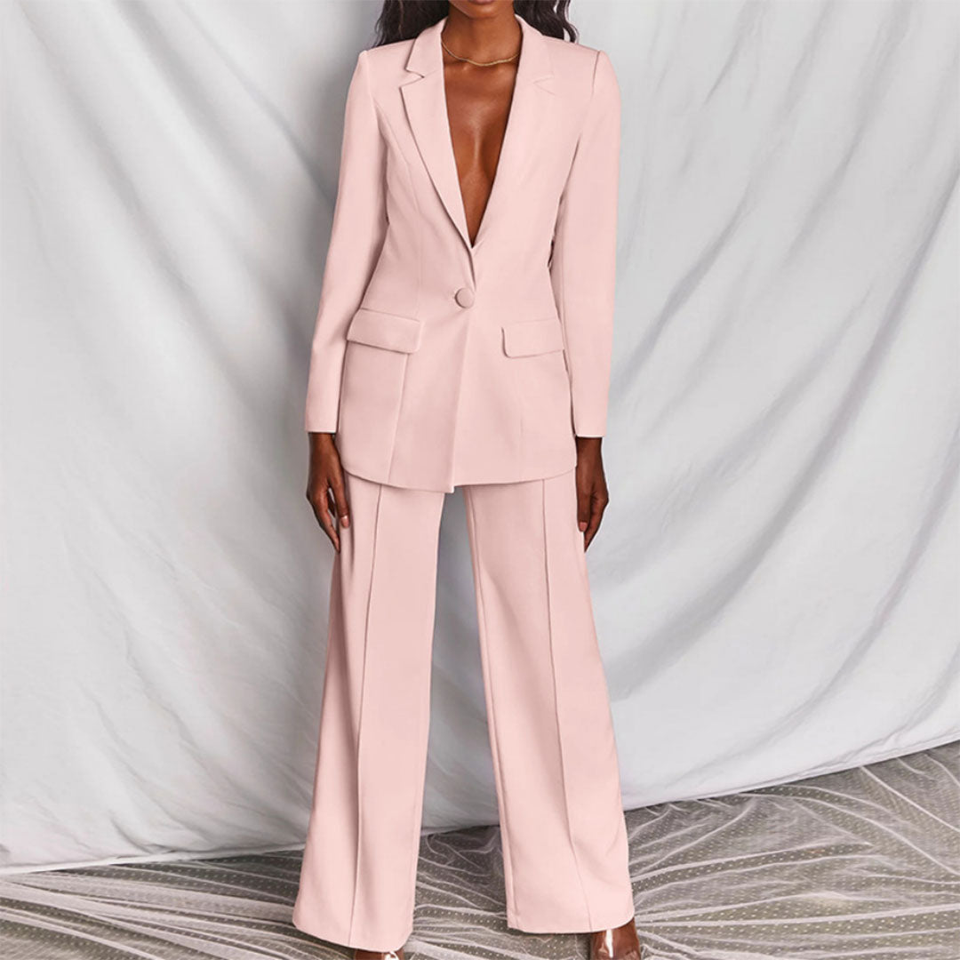 Imperial Chic Blazer En Broek Set