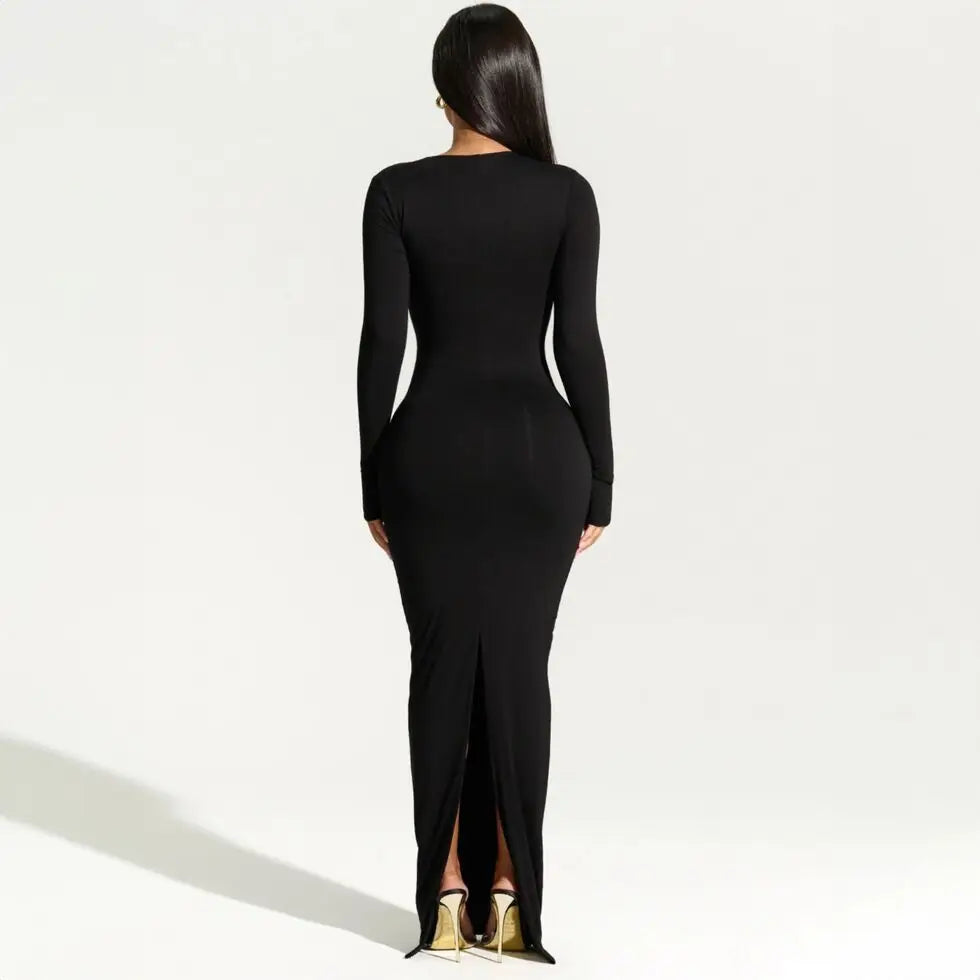 Noir Élancé Dress