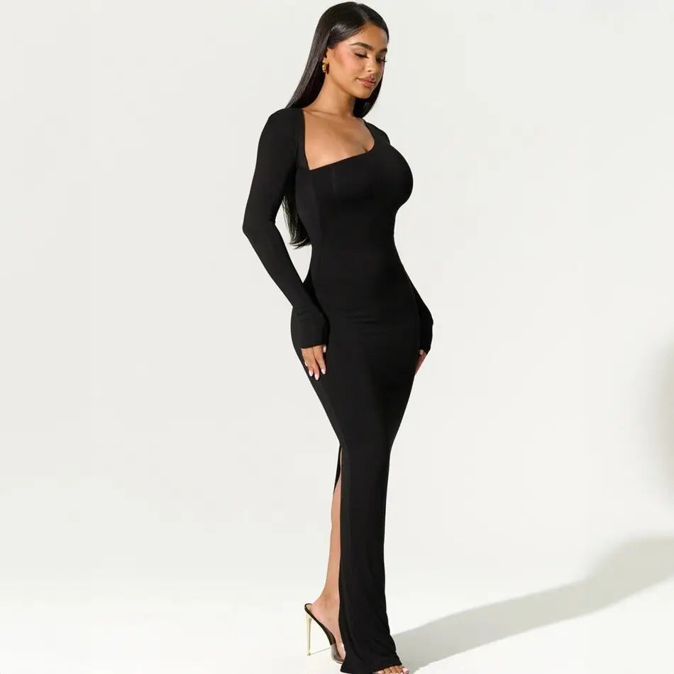 Noir Élancé Dress