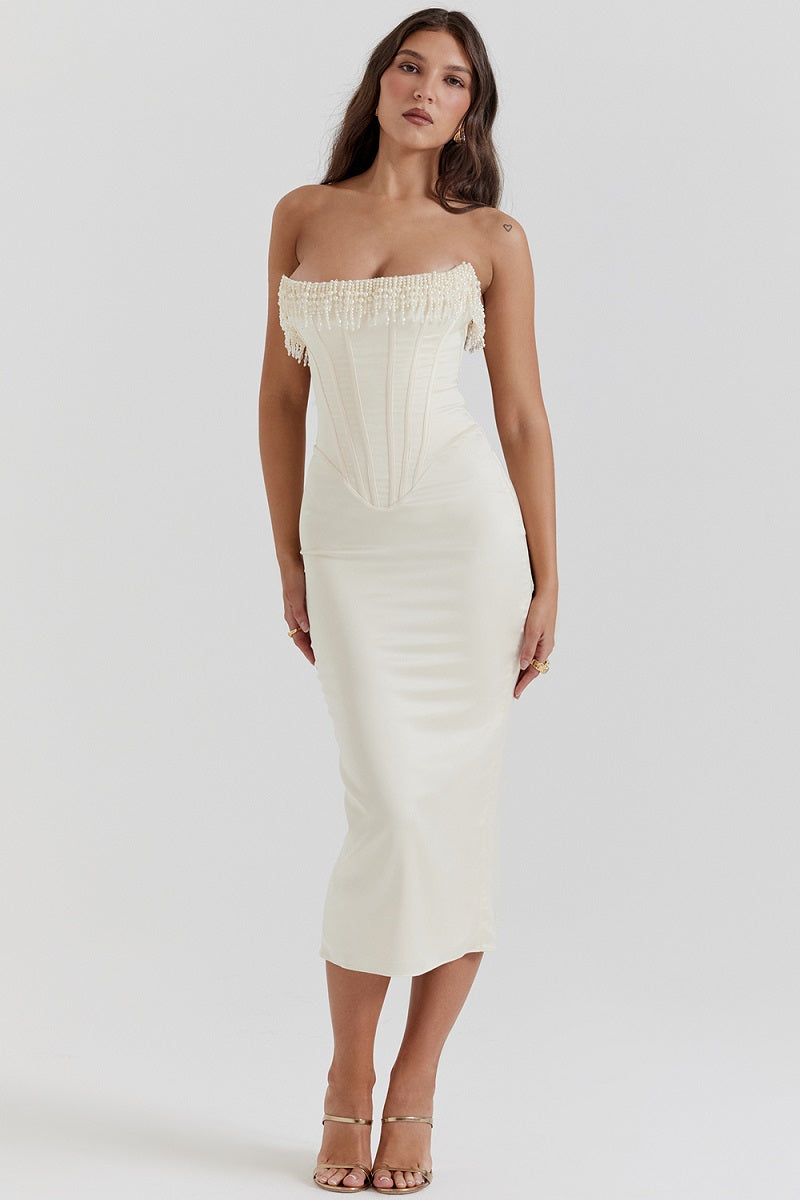 Mia Elegante Korset Jurk