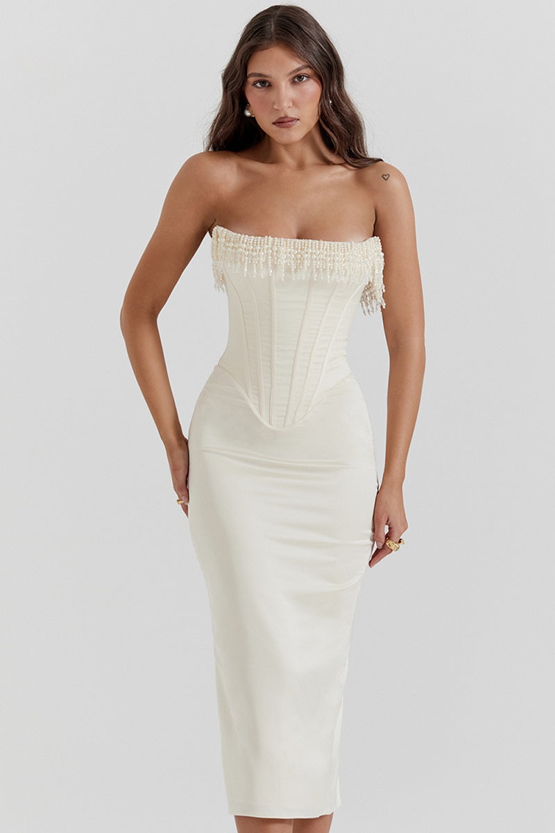 Mia Elegante Korset Jurk