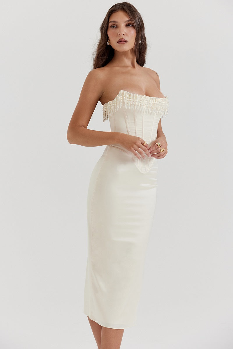 Mia Elegante Korset Jurk