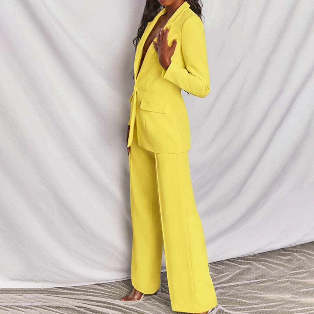 Imperial Chic Blazer En Broek Set