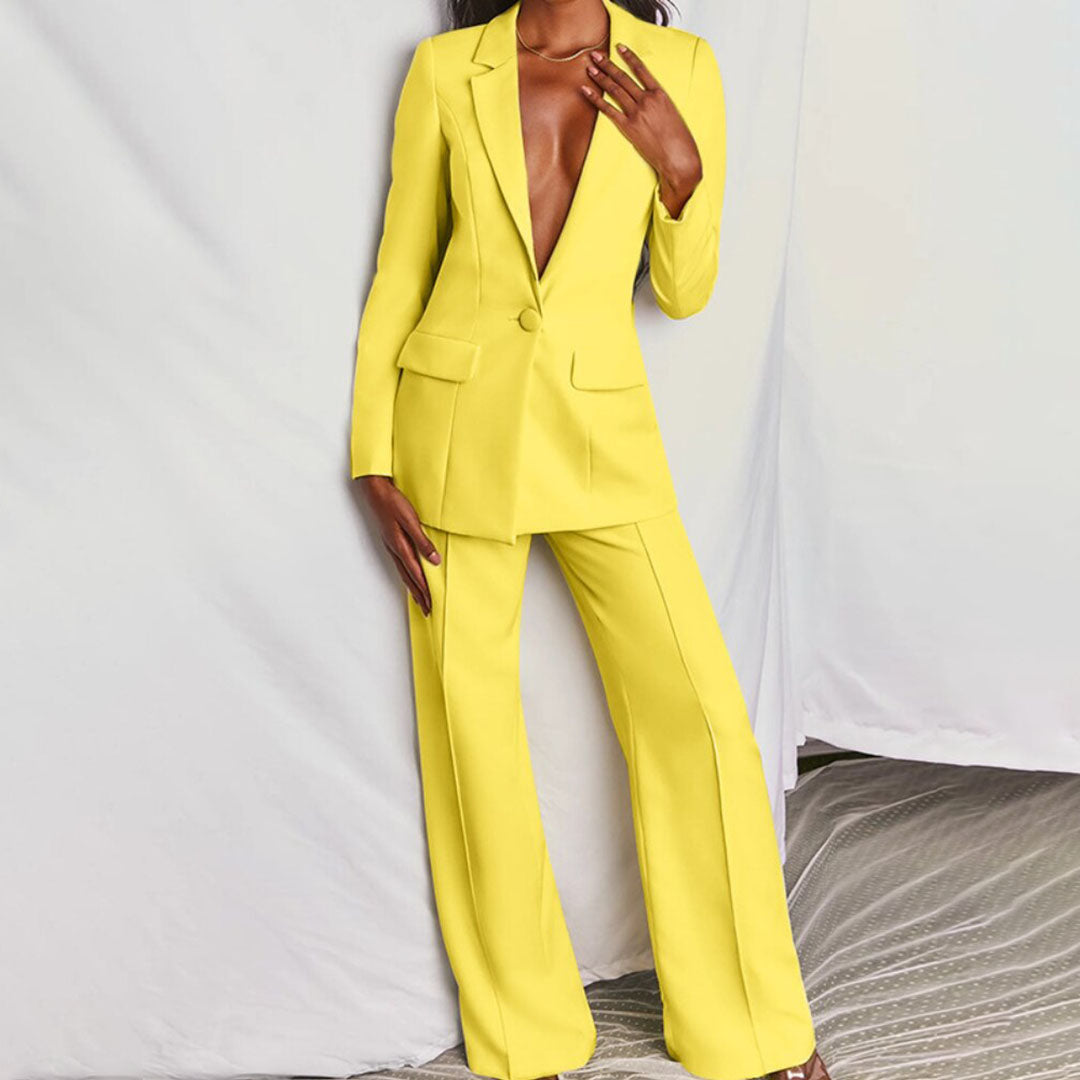 Imperial Chic Blazer En Broek Set