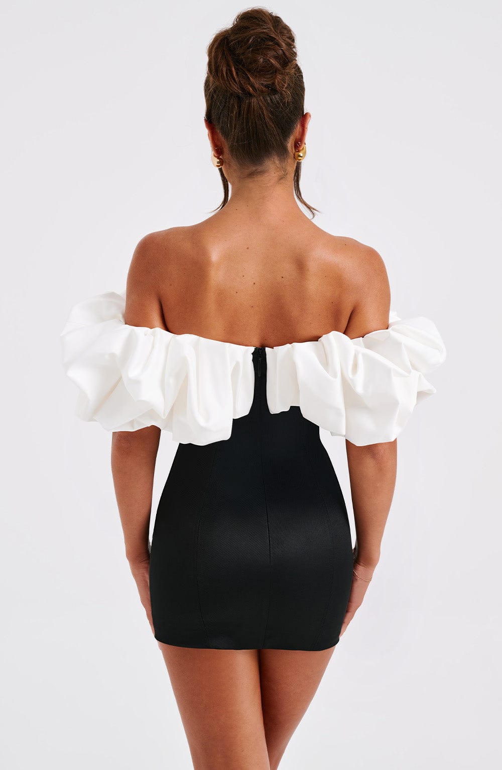 Mini Dress Savora - Zwart/Wit