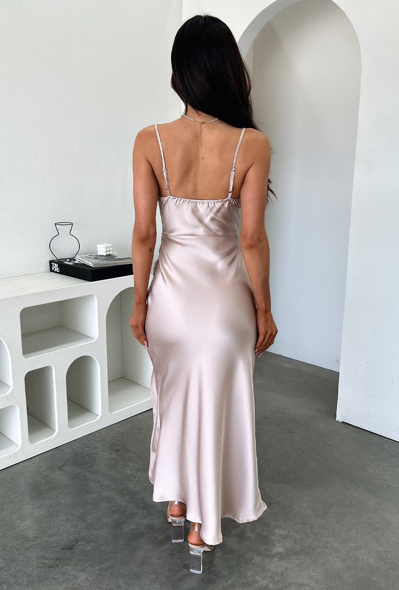 Elegance Dress - Champagne