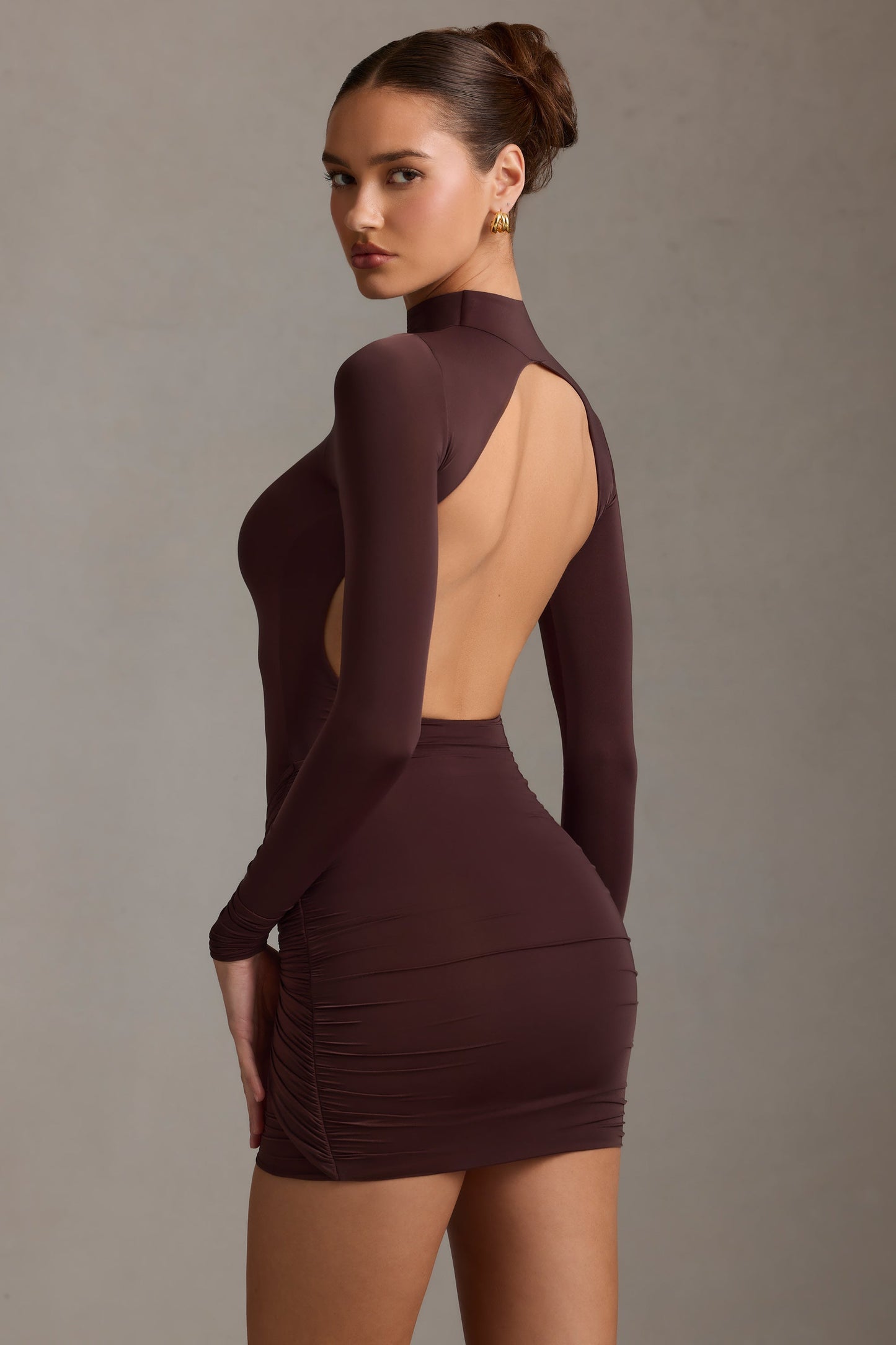 Backless Mini Jurk