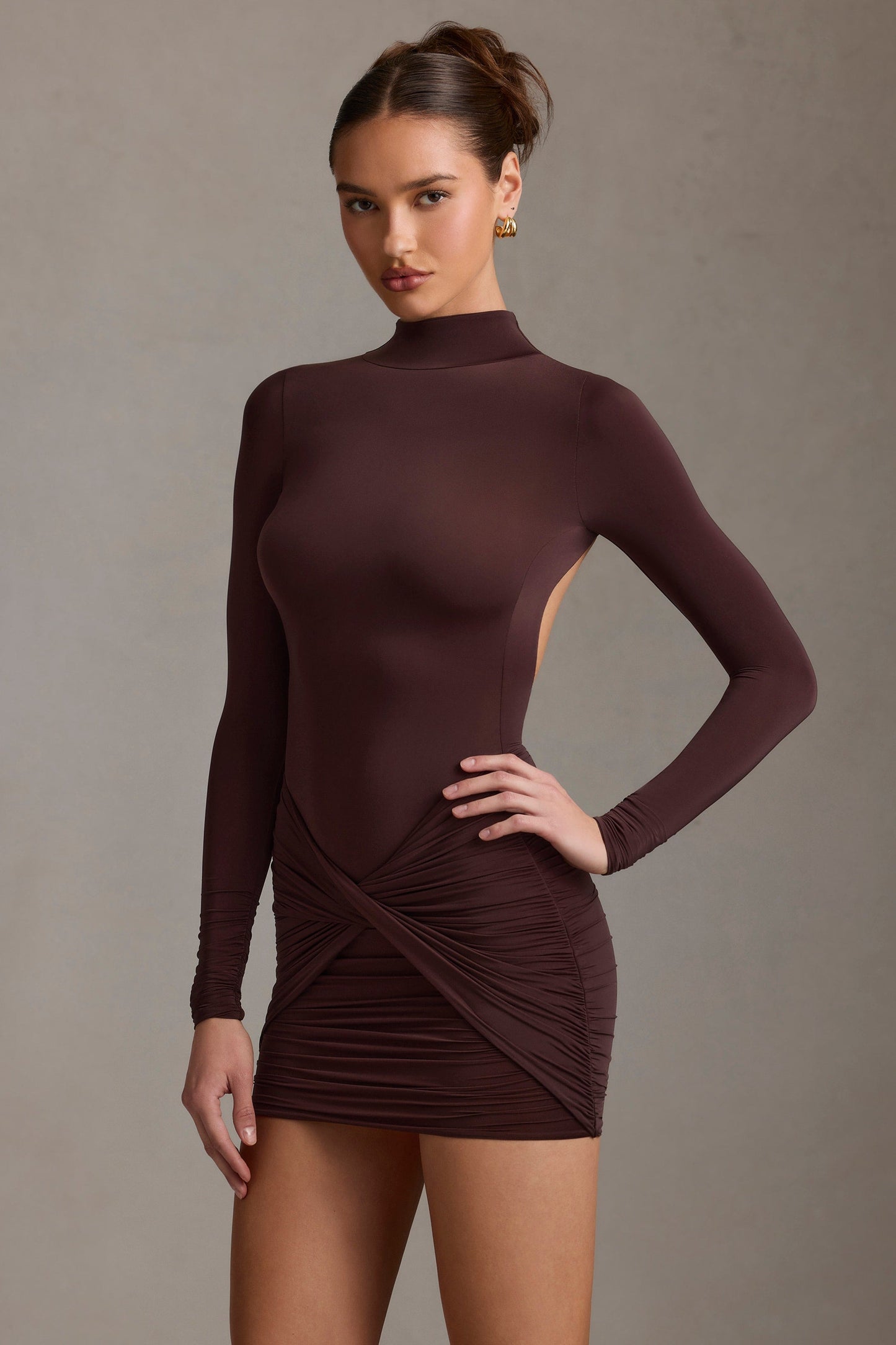 Backless Mini Jurk