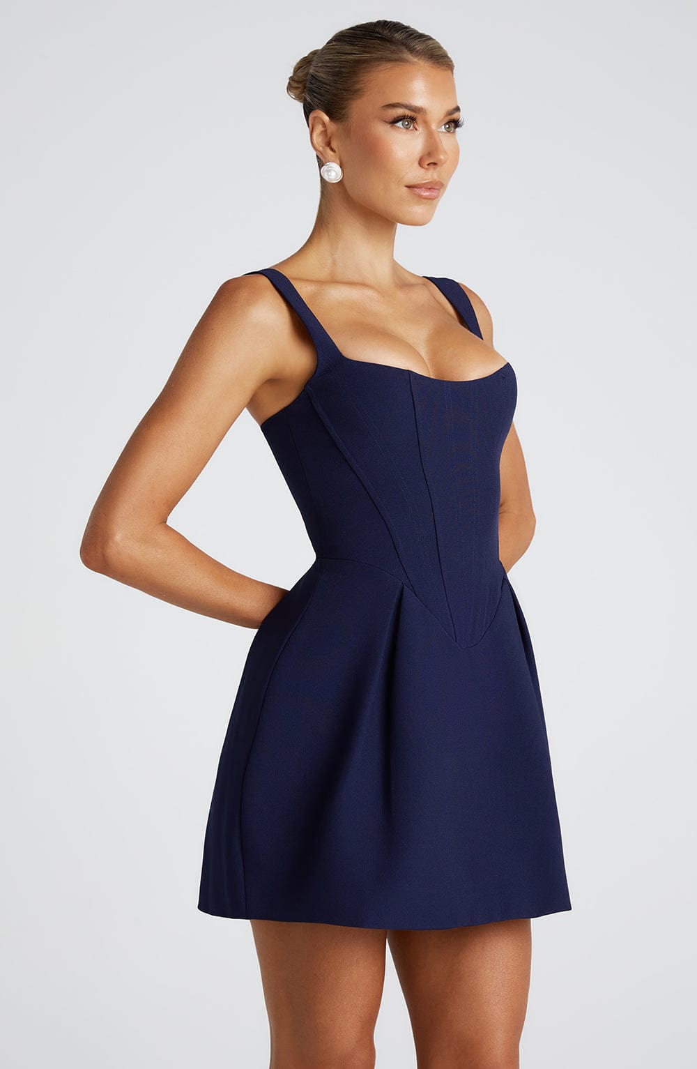 Coco Mini Dress Marineblauw