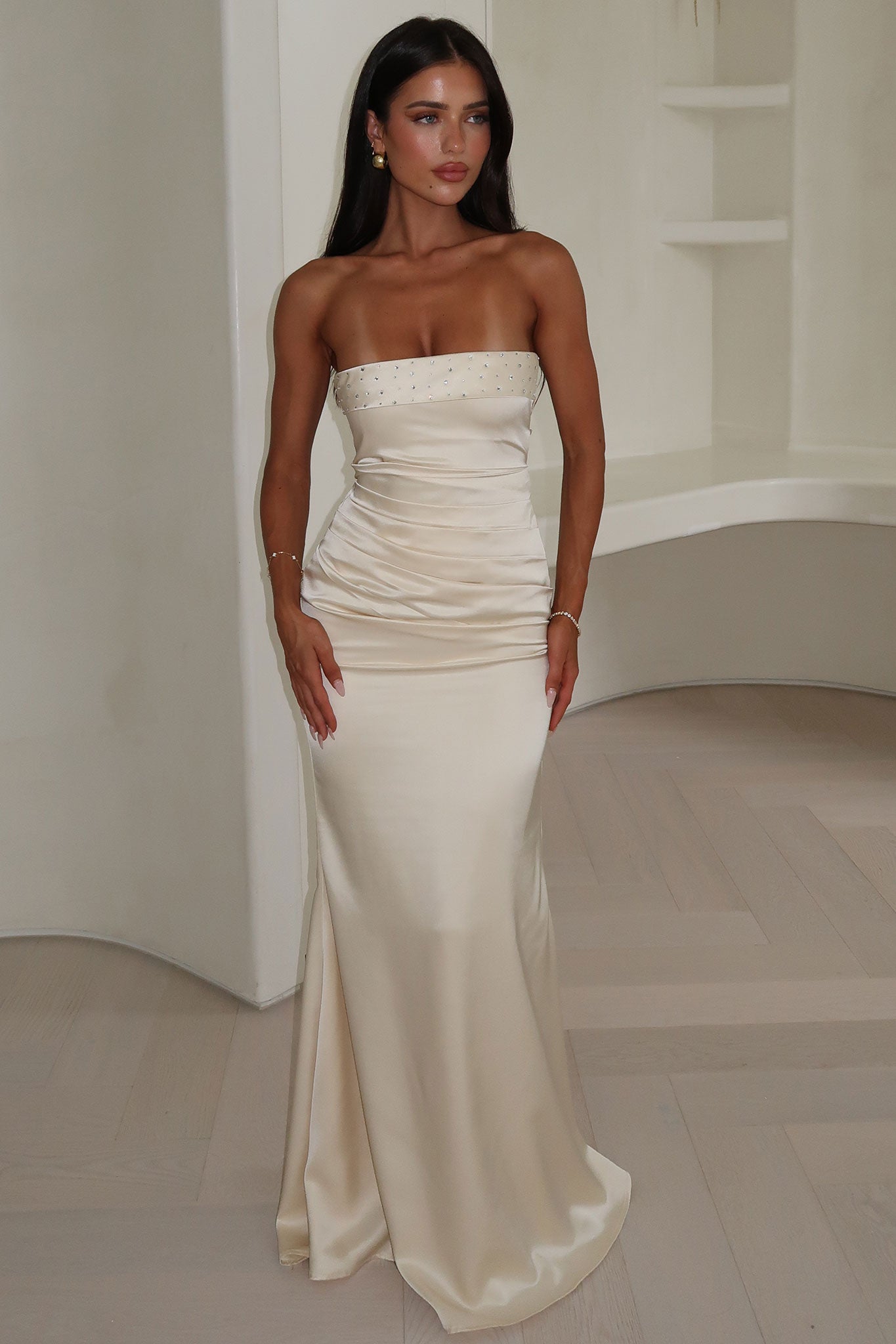 Amalia Lace-Up Dress
