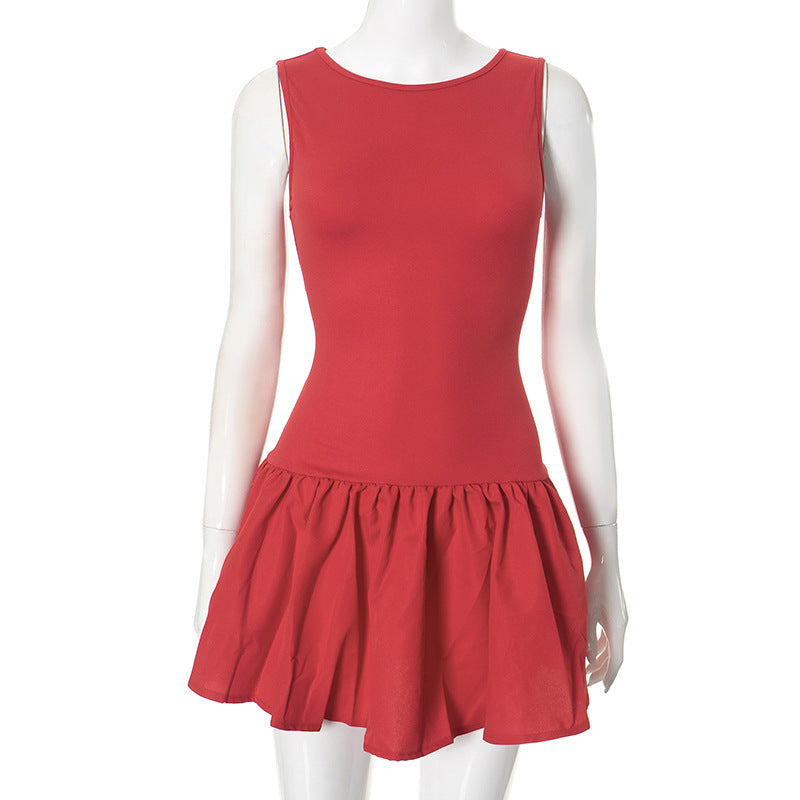 High Waist- Mini Jurk