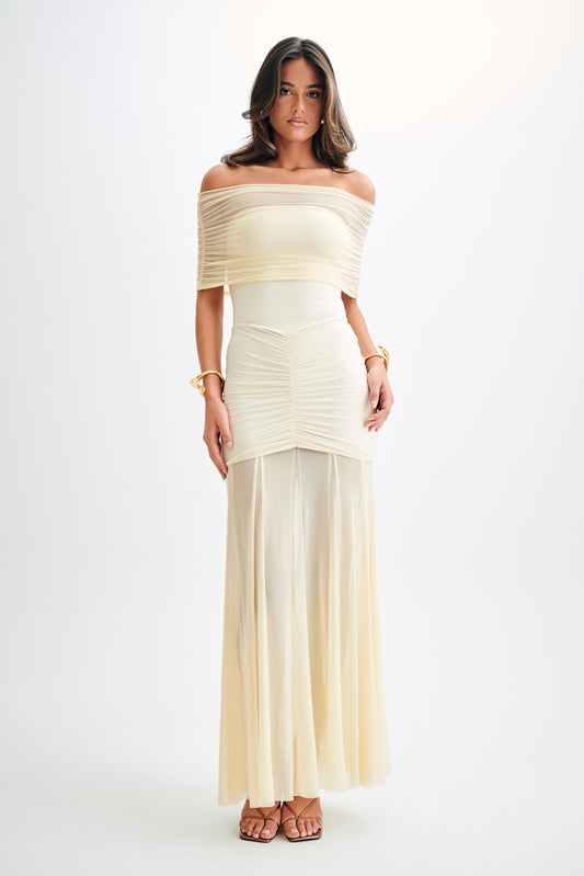 Off Shoulder Rush Jurk