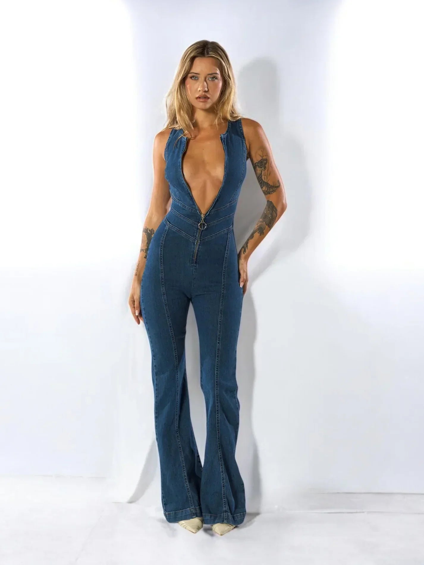 Denim Jumpsuit