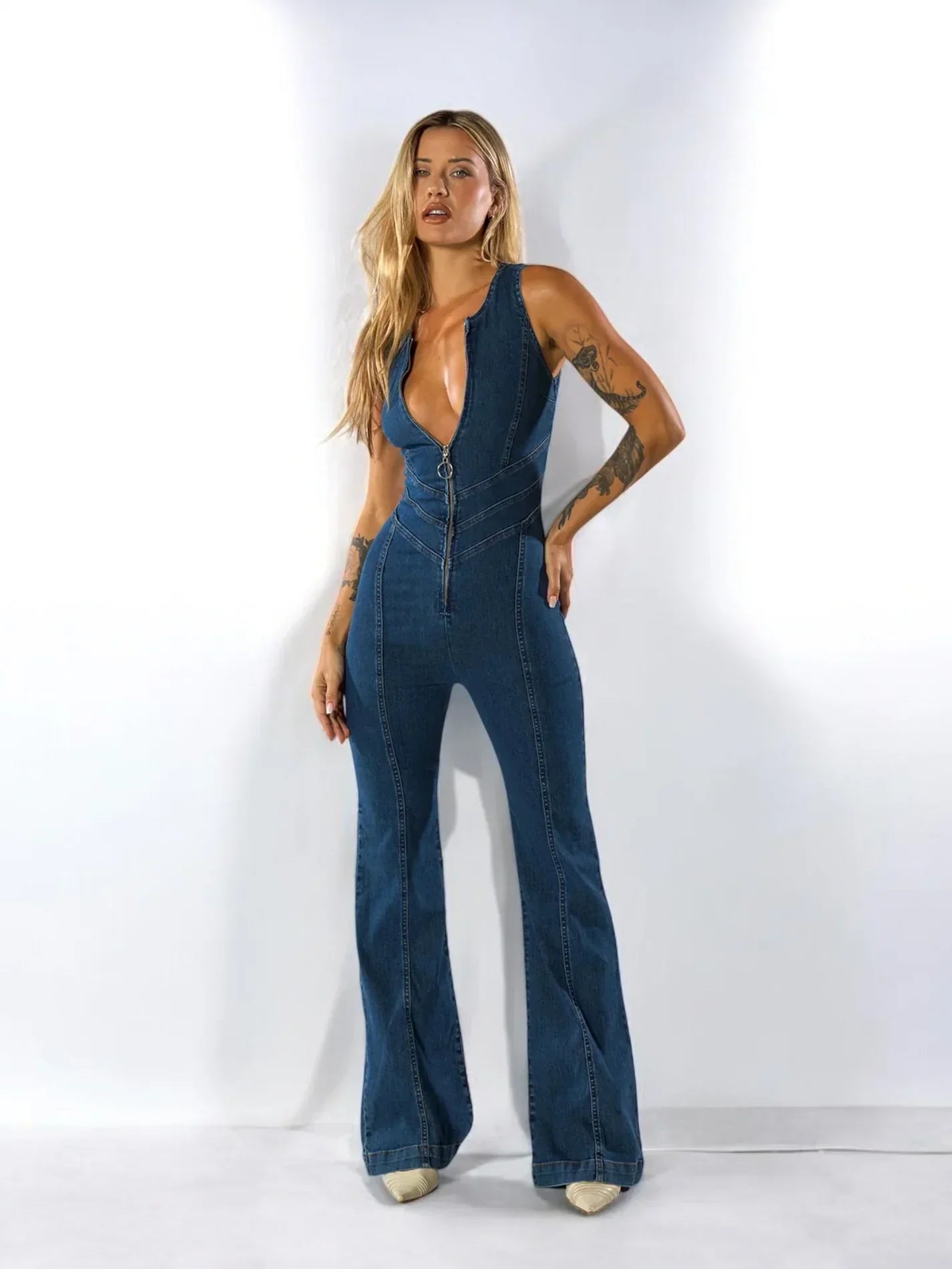 Denim Jumpsuit