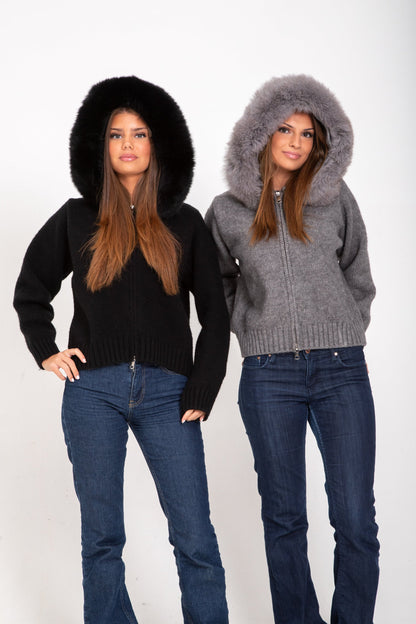 Lente Vest Fur