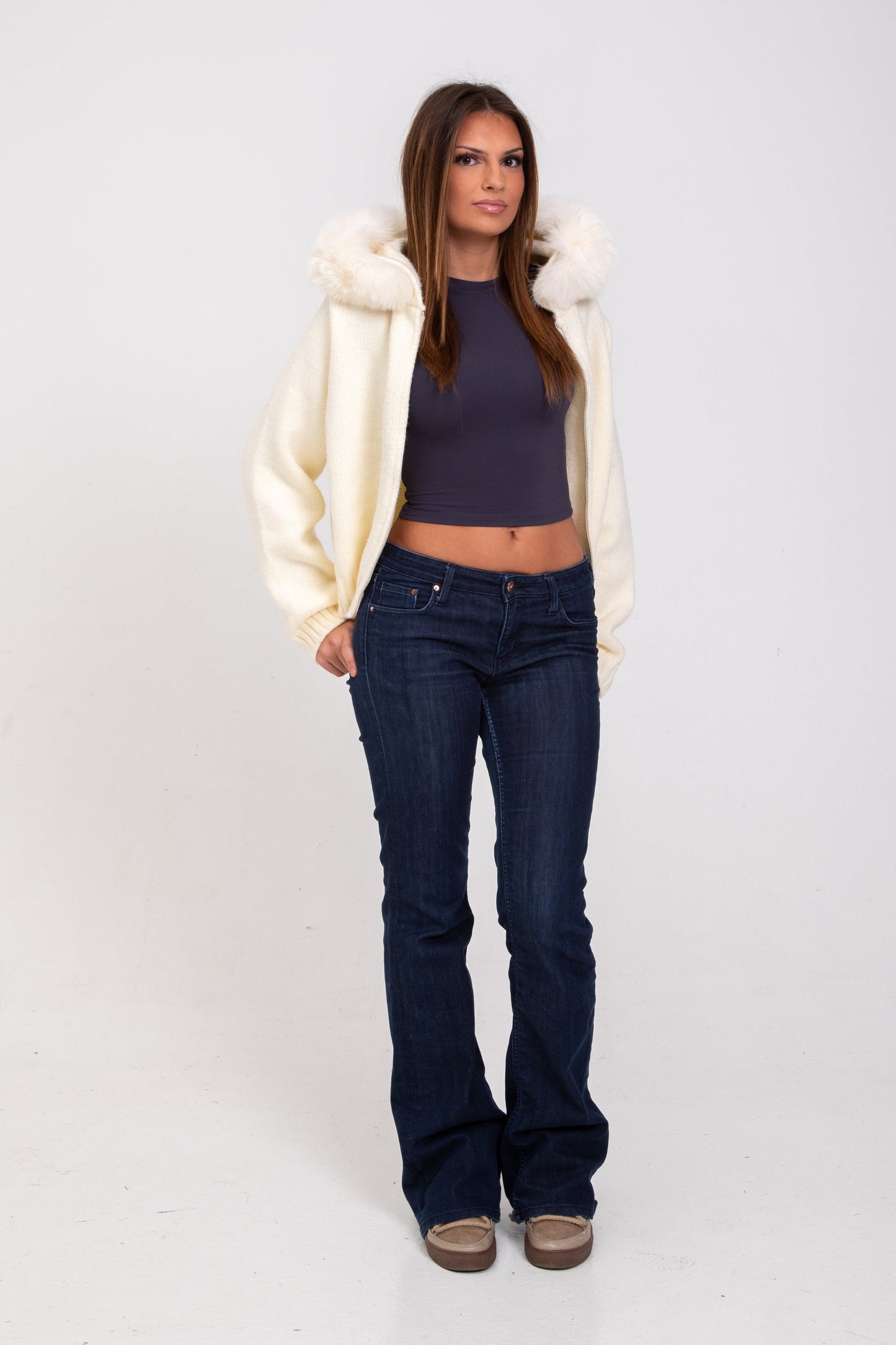 Lente Vest Fur