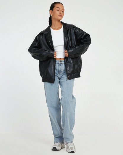 Oversized Leren Jas