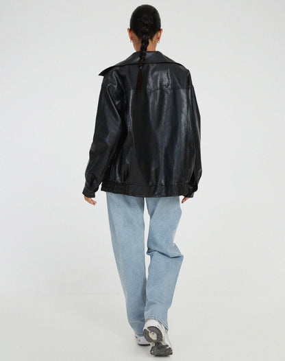 Oversized Leren Jas