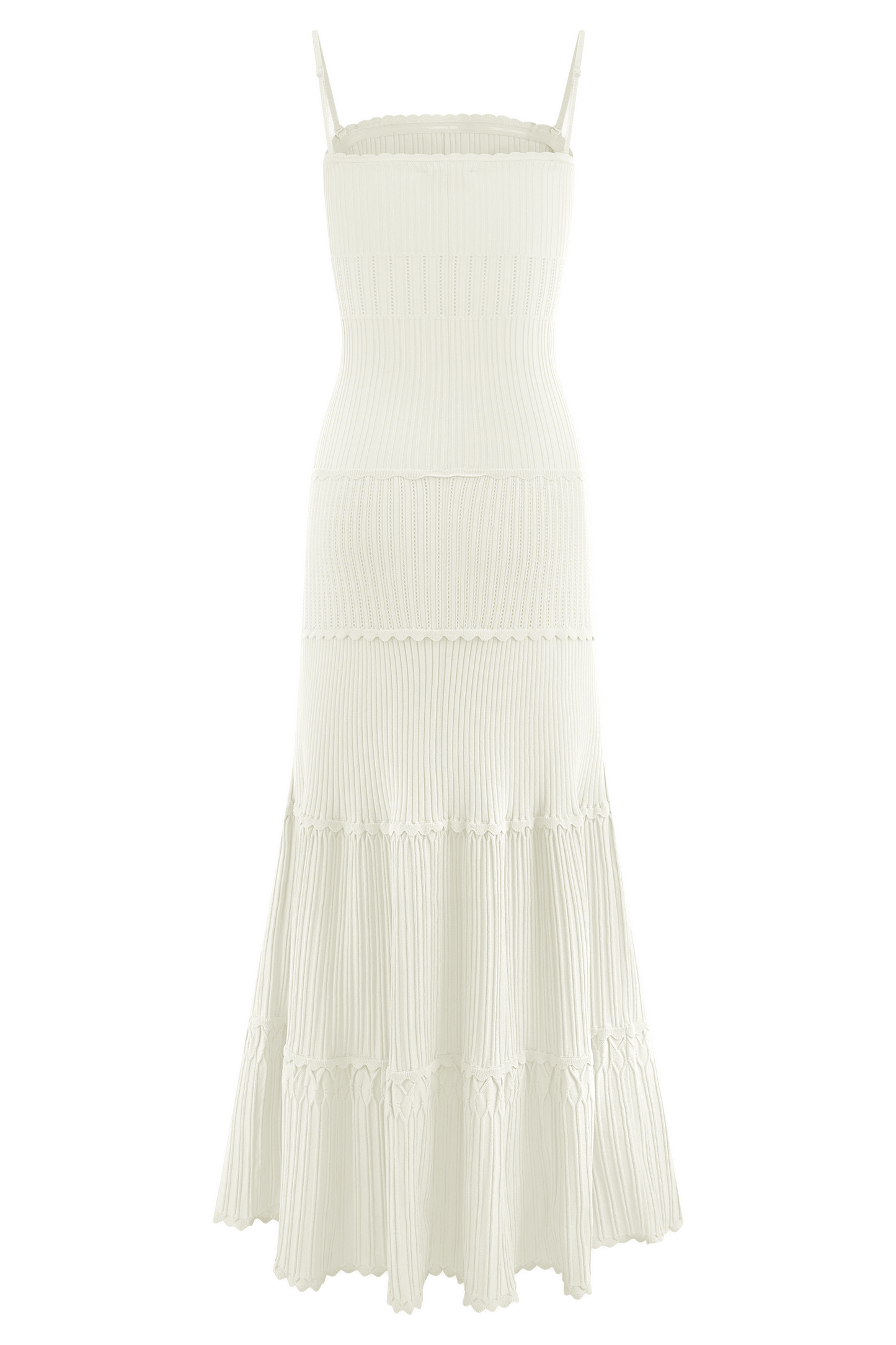 Gebreide Pointelle Maxi Jurk Dinah
