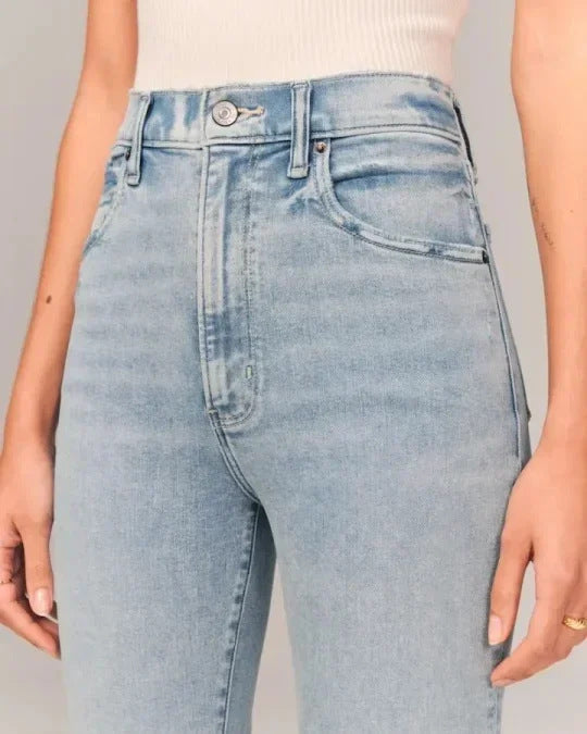 Ultra High Rise Stretch Flare Jeans