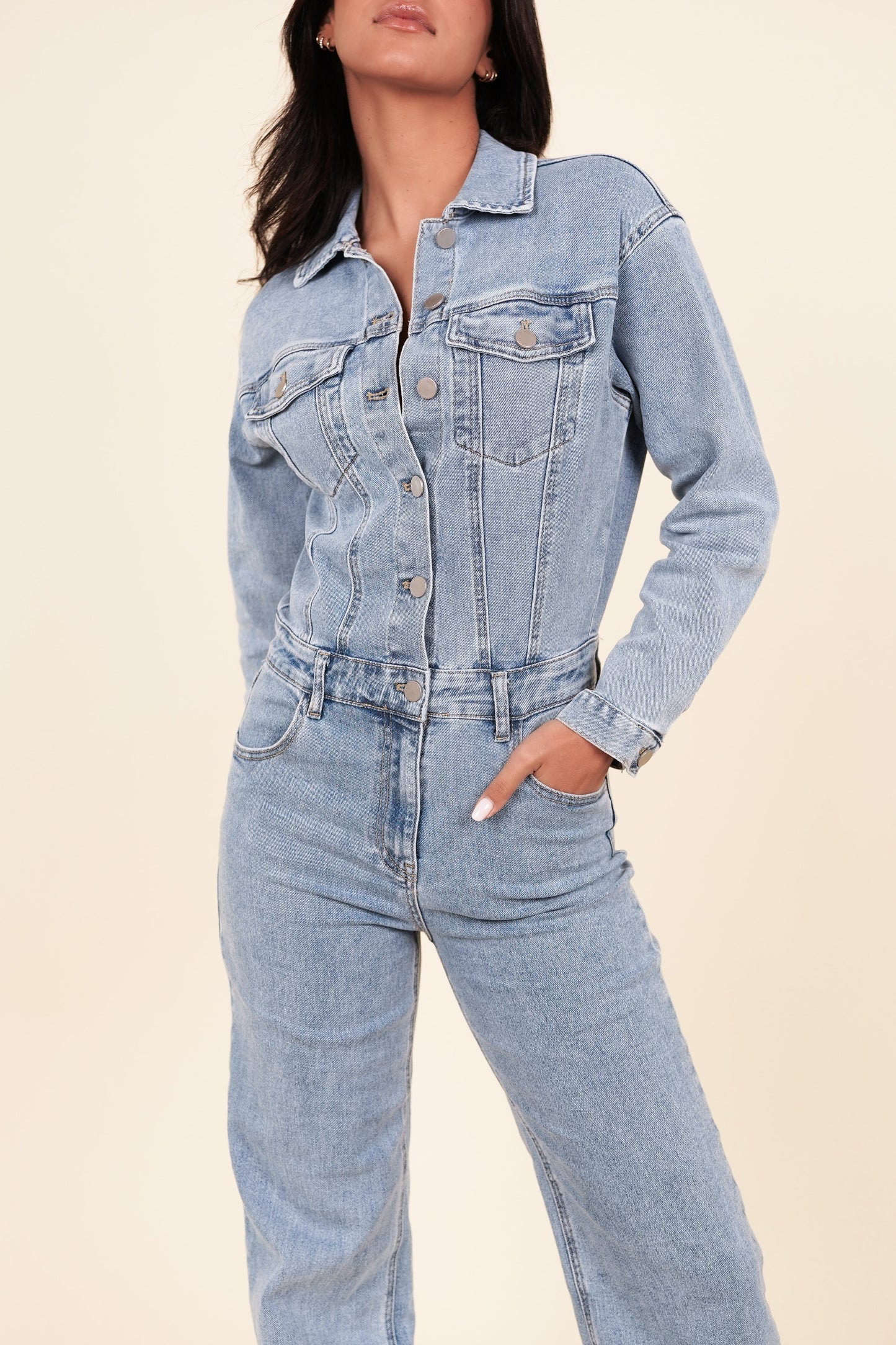 Denim Layla Jumpsuit