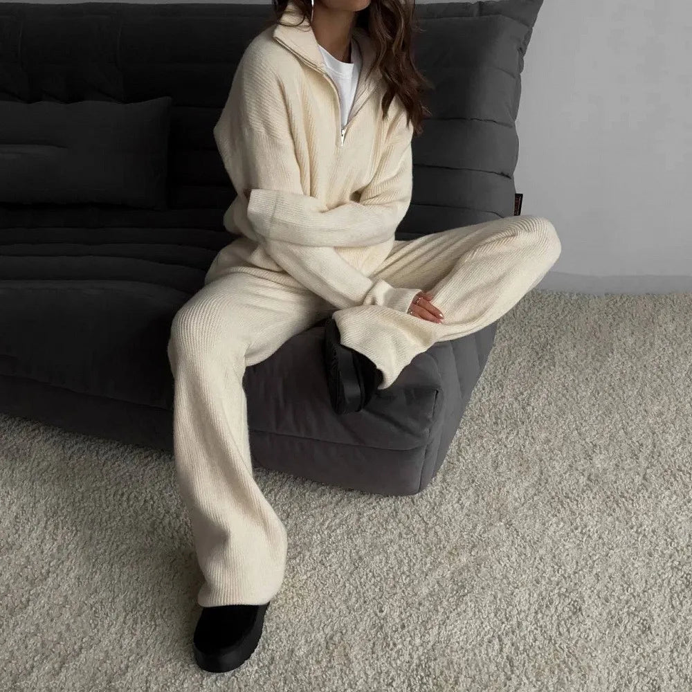 Chloe Gebreide Set