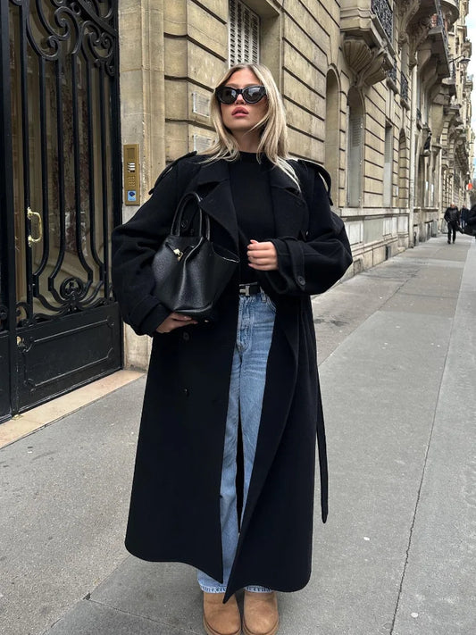 Lange Trench Jas