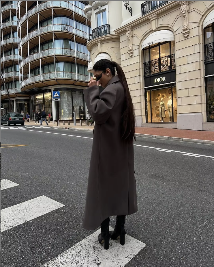Oversized Double-Breasted Jas Jessica