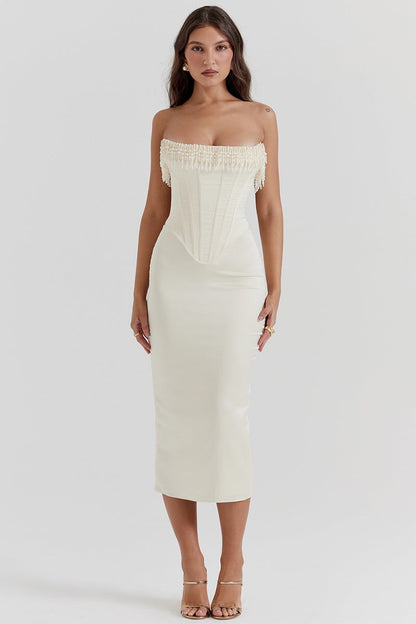 Mia Elegante Korset Jurk
