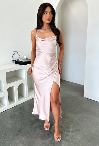 Elegance Dress - Champagne