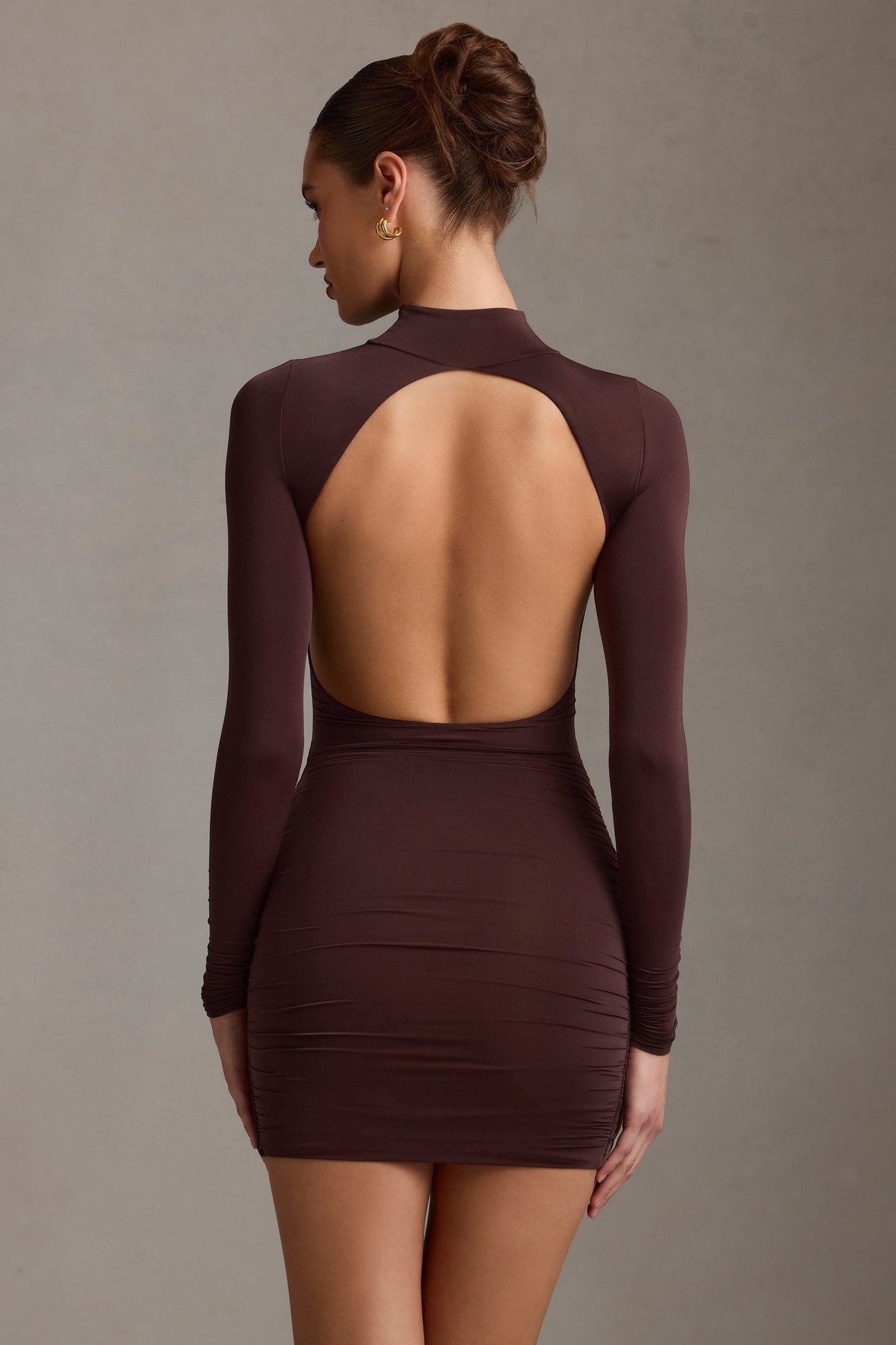 Backless Mini Jurk