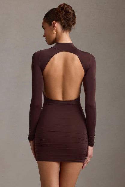 Backless Mini Jurk