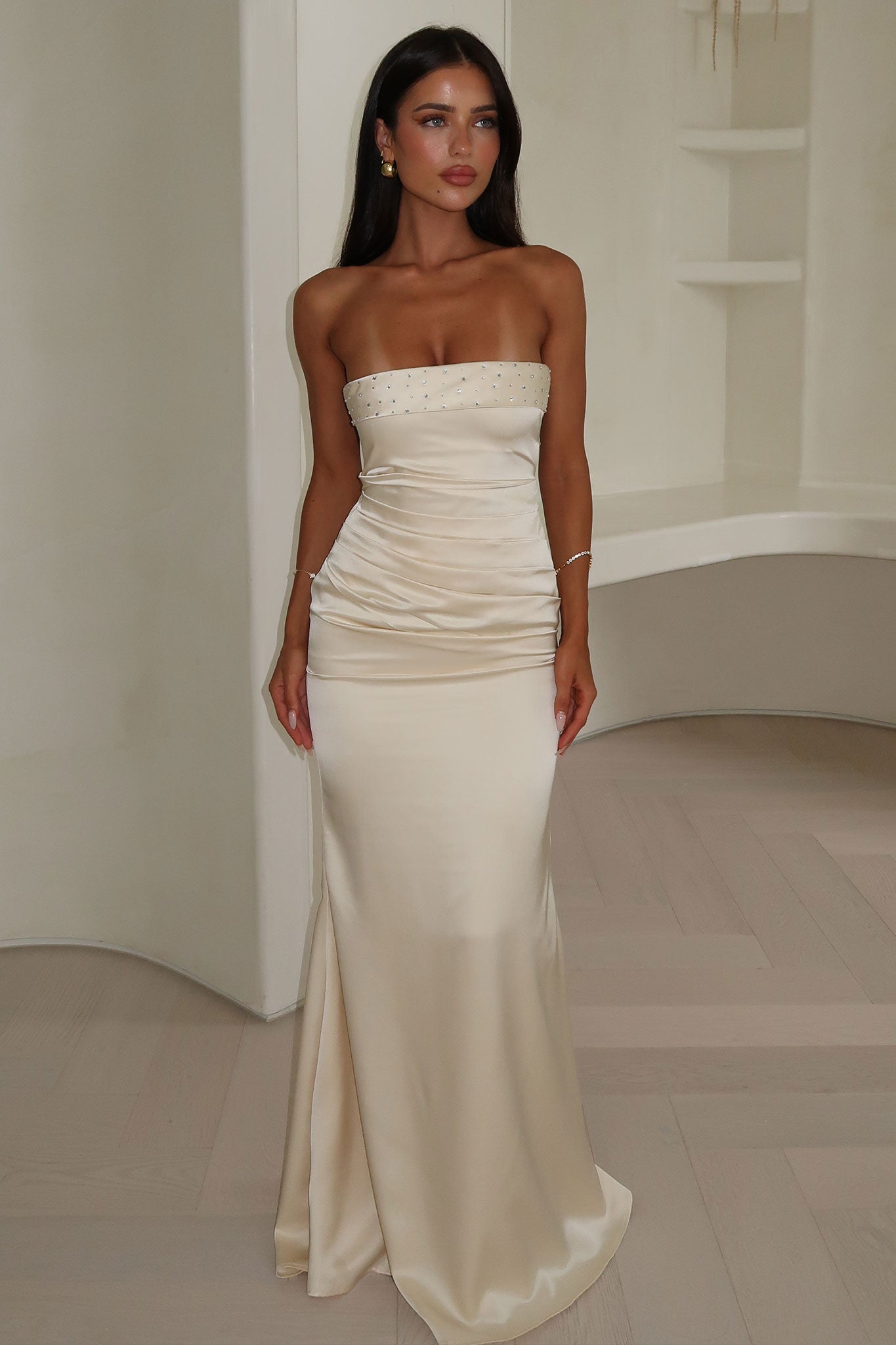 Amalia Lace-Up Dress