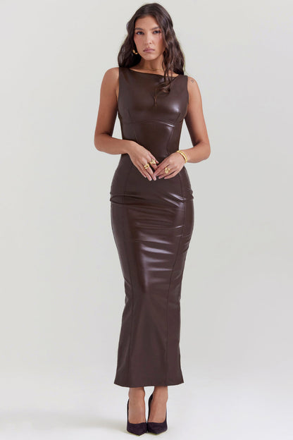 Leder Jurk Night Out