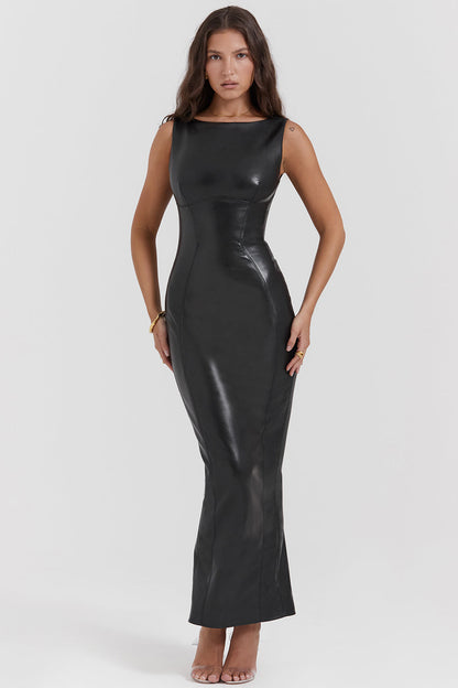 Leder Jurk Night Out